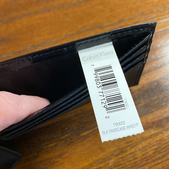 Men wallet, leather, black, NWT - Picture 5 of 5